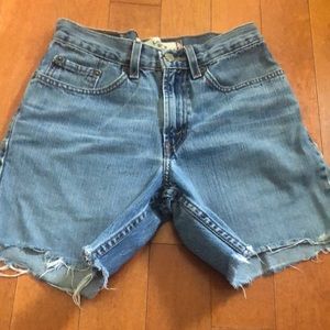 Levi denim shorts